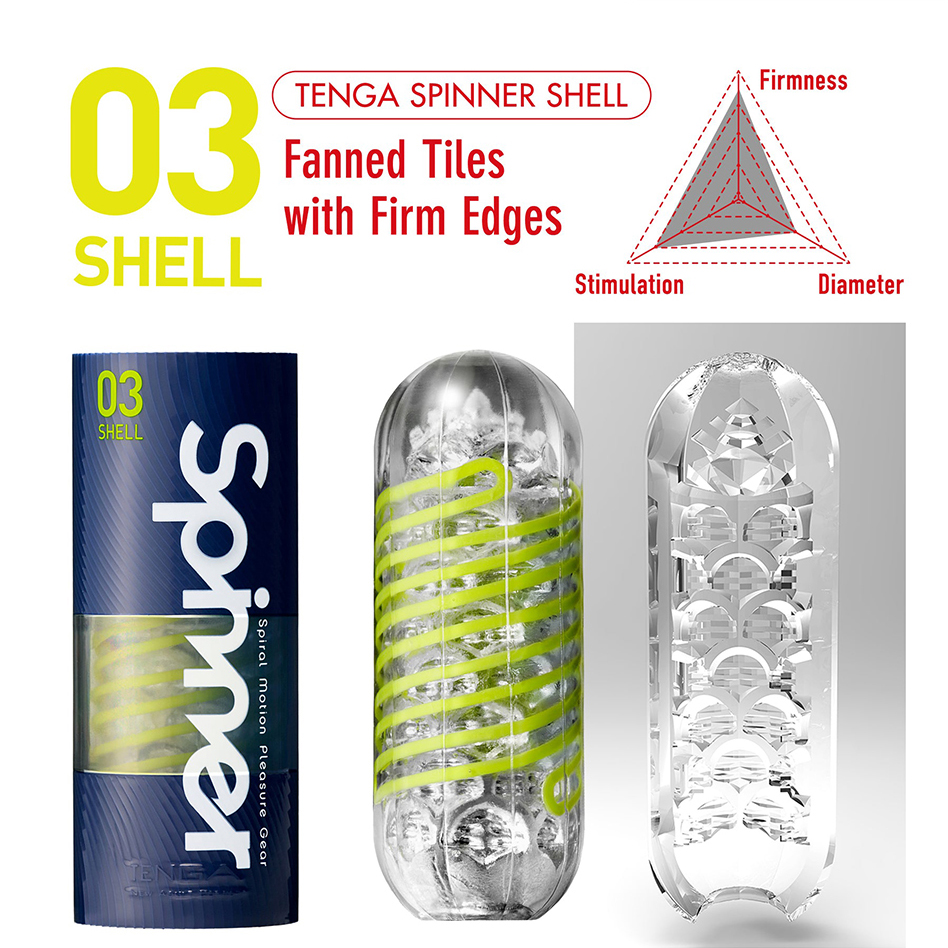Tenga Spinner 03 Shell Masturbator 03