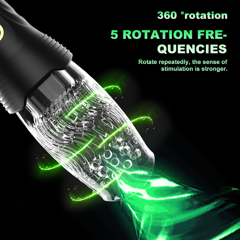 Warrior Arthur Thrusting Rotating & Vibrating Masturbation Cup 08