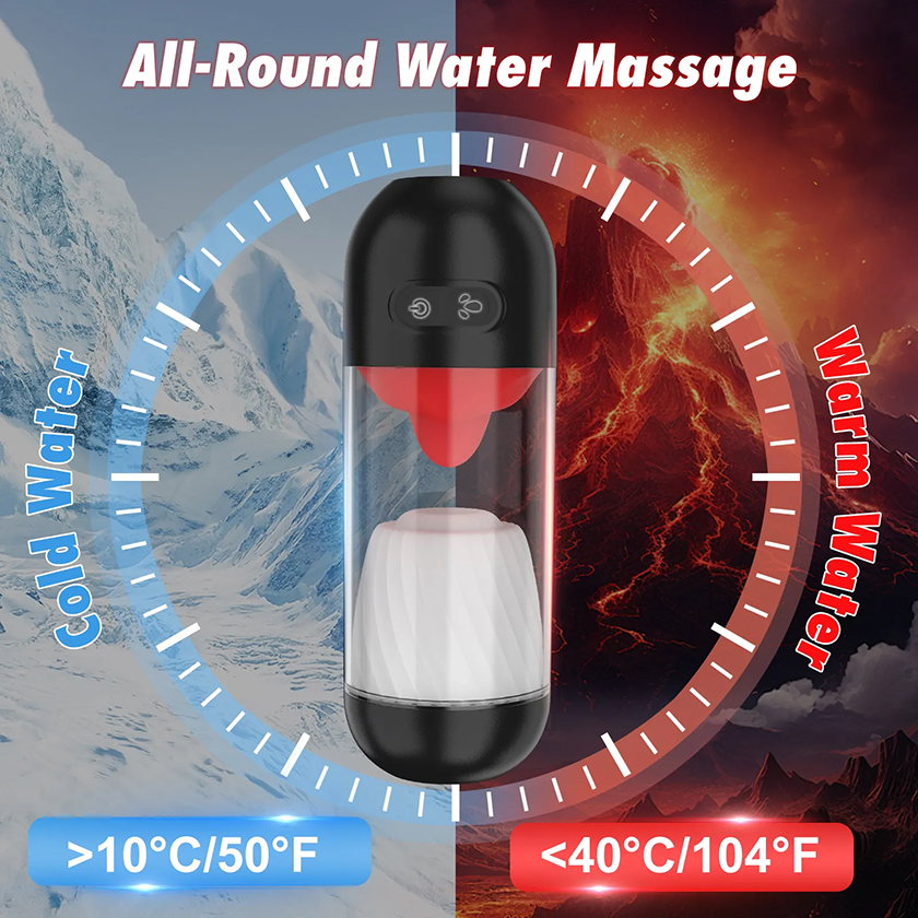 Zero Point App Control Tongue-Licking & Vibrating Masturbation Cup 04
