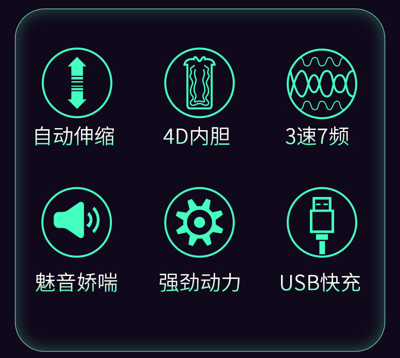 雄风伸缩发音飞机杯(X-FENG)黑色 03
