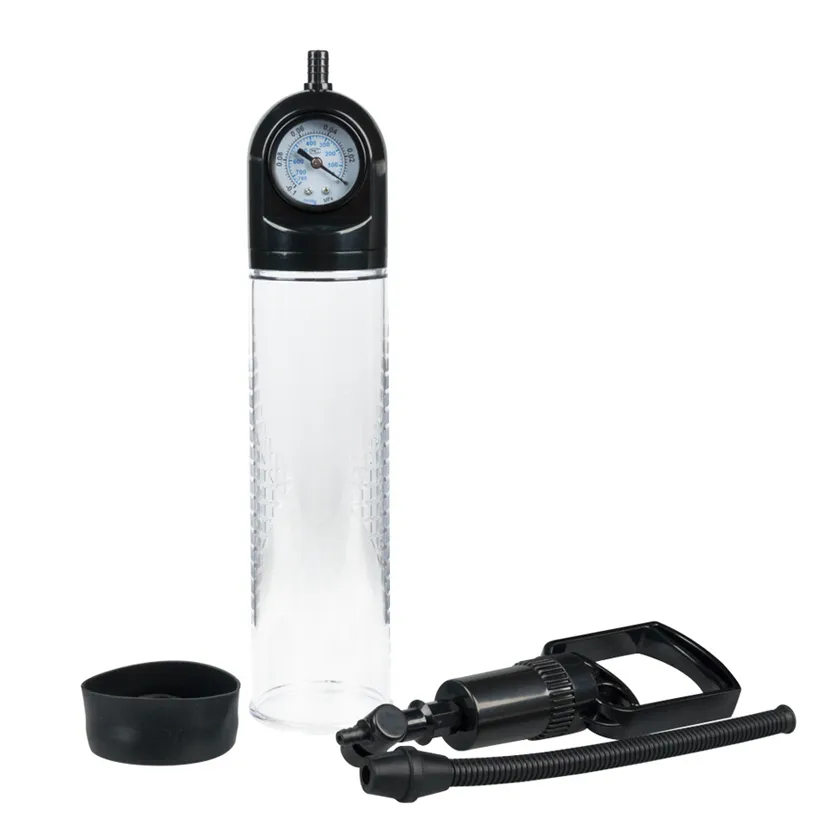 TSN Male Air Pressure Gauge Manual Vacuum Penis Erection Enhancement Device03