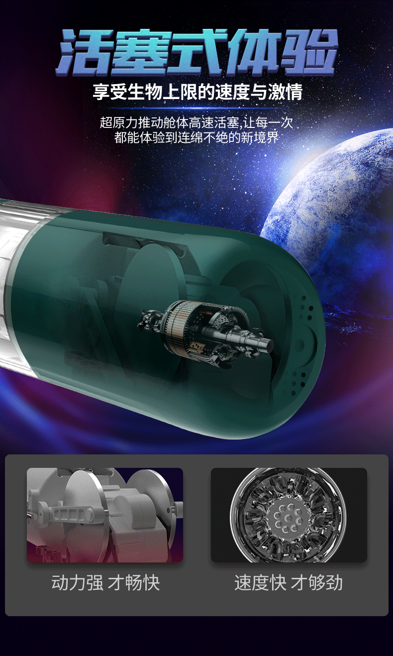 果真爽伸縮旋轉發聲飛機杯 06