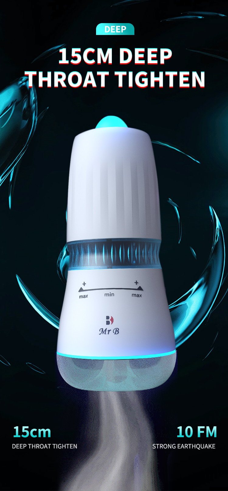 MR.B B6 Stellar Rotating & Suction Masturbation Cup 02